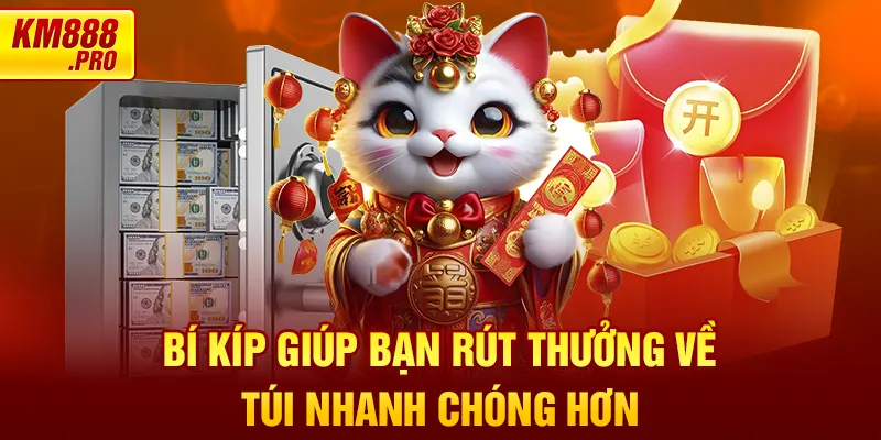 Bí kíp giúp bạn rút thưởng về túi nhanh chóng hơn